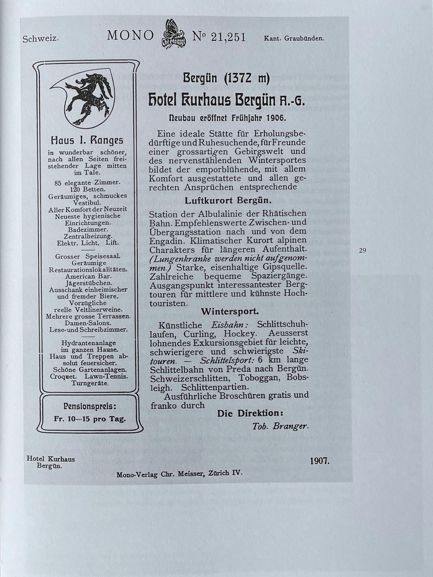 <p>Abgeschlossenes Projekt 2021<br
/>Kurhaus Bergün, Bergün</p>