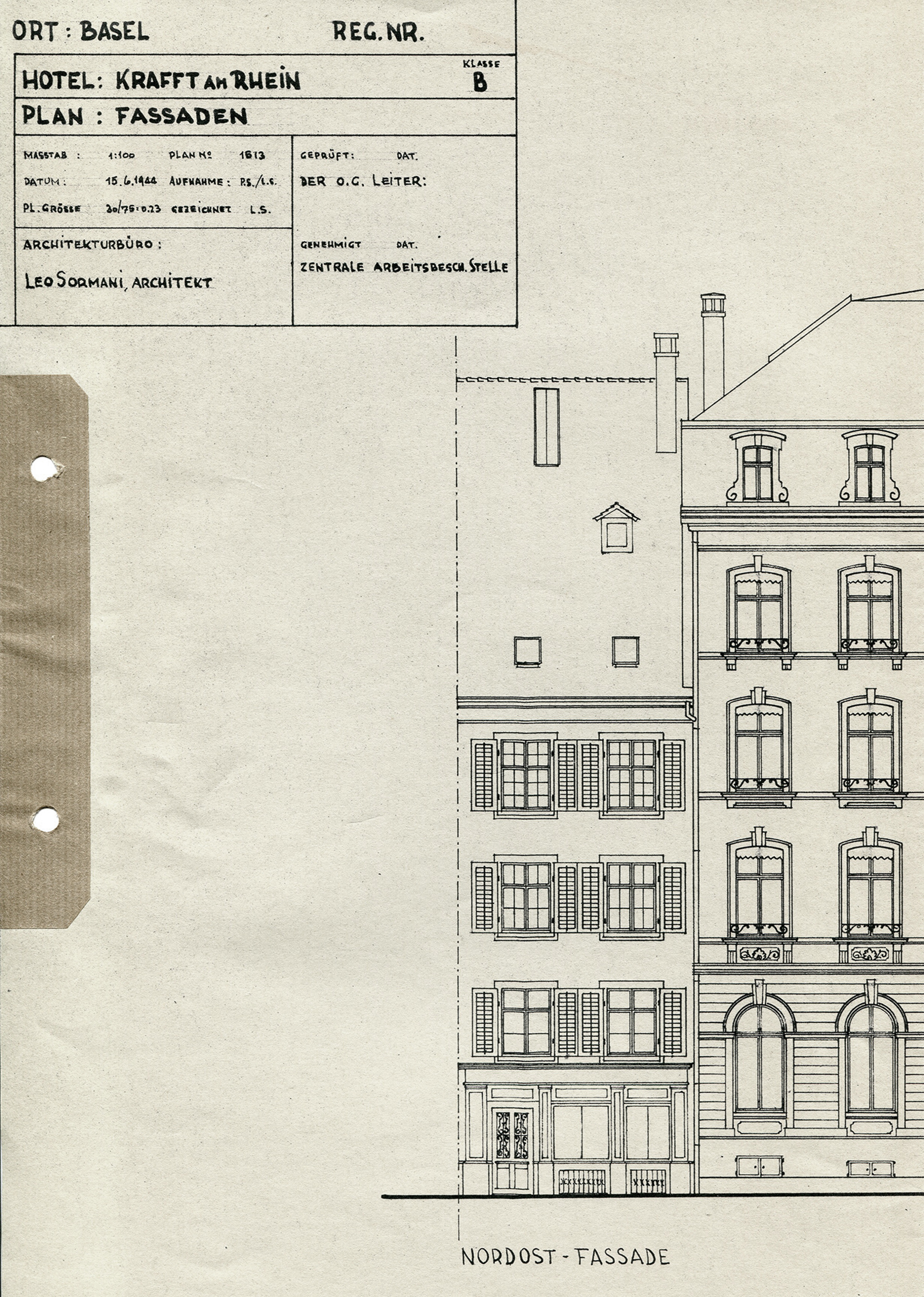 <p>Projet d'archivage<br
/>Société suisse de crédit hôtelier (SGH)</p>